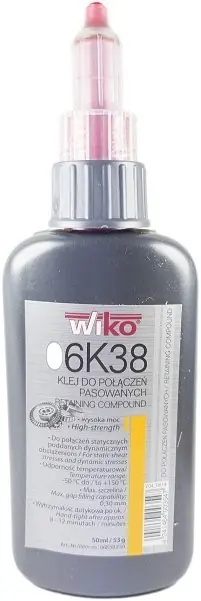 Tani Klej 06K38 WIKO 50ml połączenia współosiowe